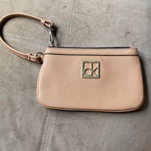 Calvin Klein wristlet pouch